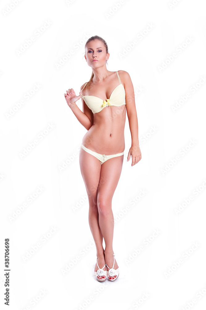 Sensual young woman with beautiful body posing Sensual young woman with beautiful body posing