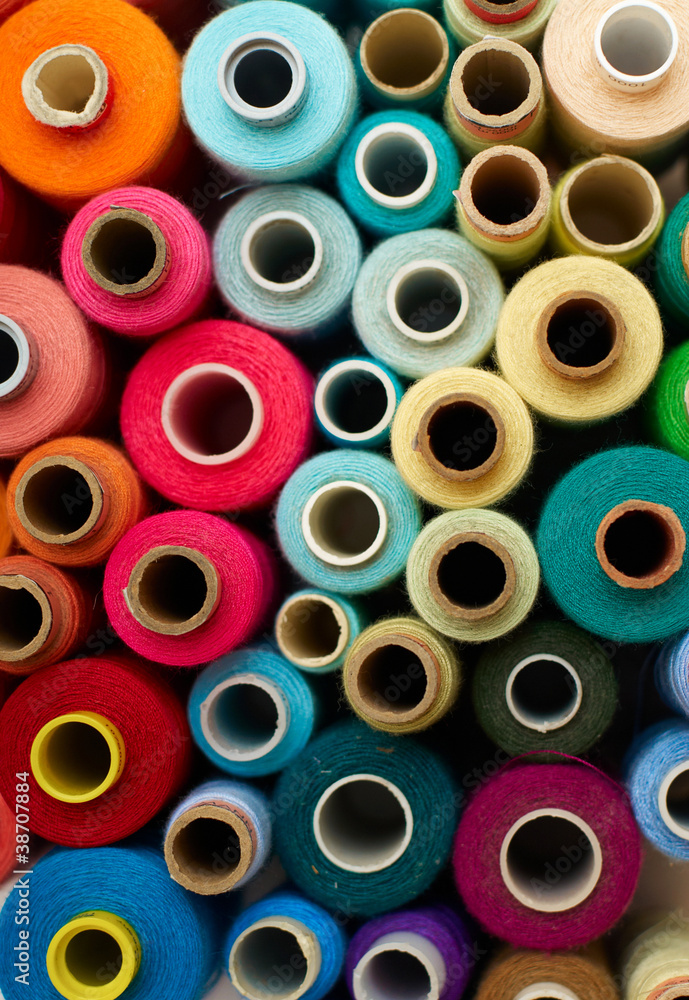 colored bobbins colored bobbins