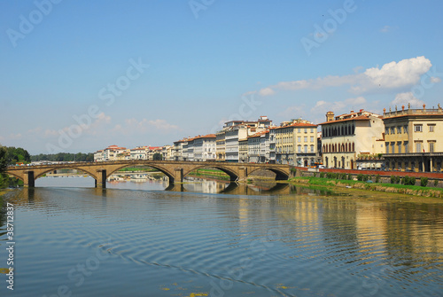 Italy, Florence the long Arno Corsini. © claudiozacc