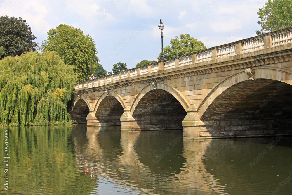 Serpentine bridge, London