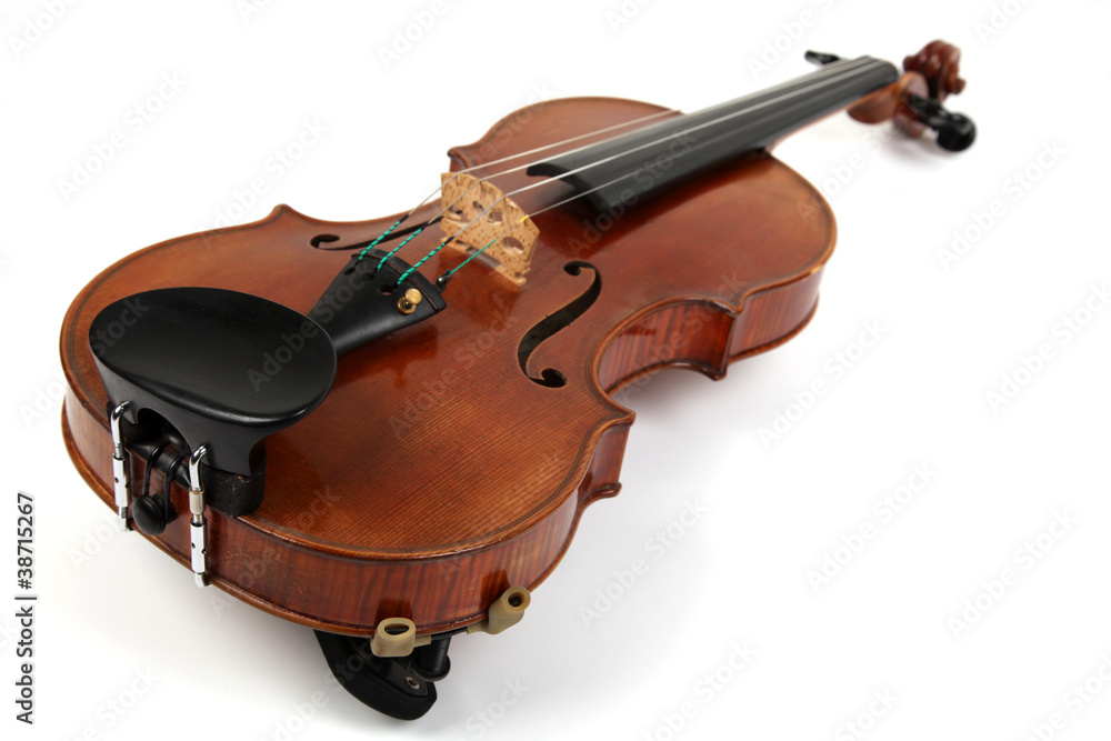 Fototapeta premium Geige mit Stütze