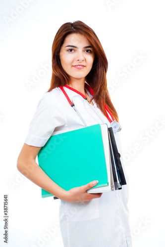 Young woman doctor