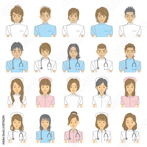髪型看護師看護士看護婦イラスト人stock Vector Adobe Stock 髪型看護師看護士看護婦イラスト人stock Vector Adobe Stock