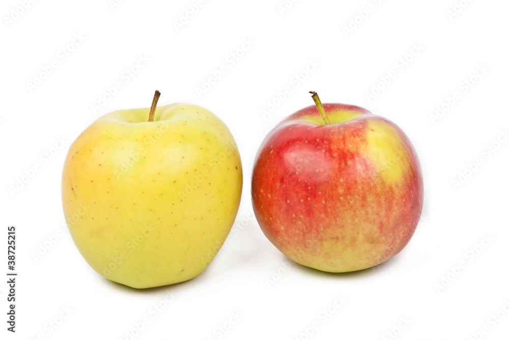 two apples