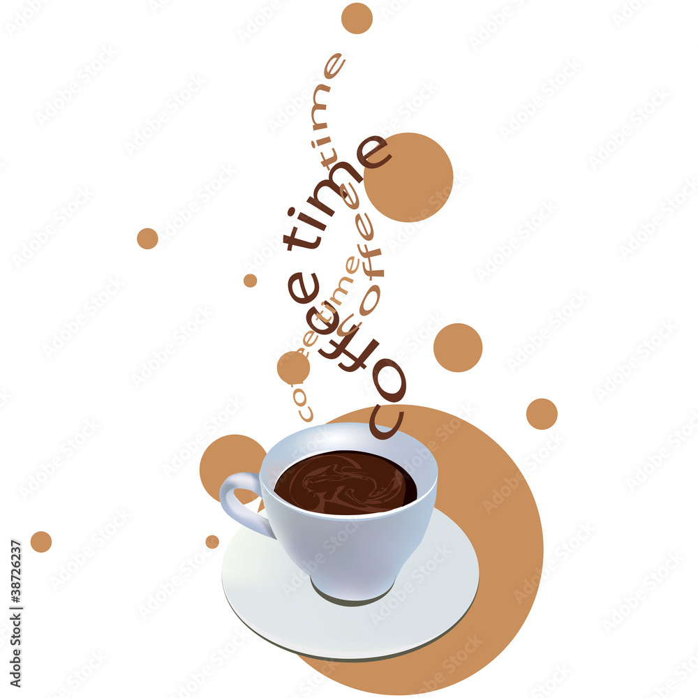 Obraz premium coffee time