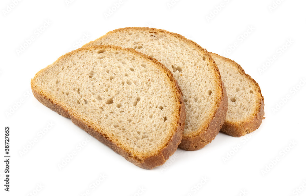 three slice of bread