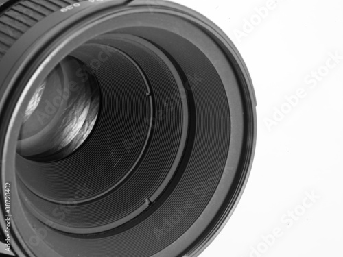 lens of the camera