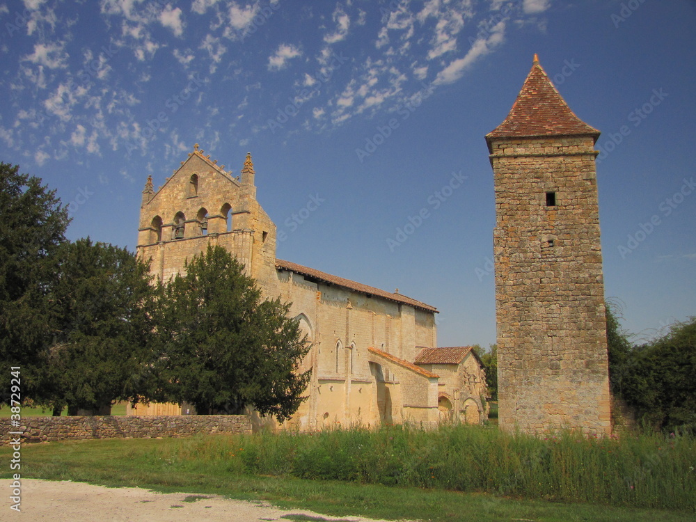 Abbaye de Blasimon ; Gironde ; Aquitaine