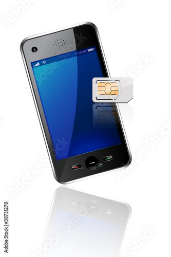 carte sim et téléphone portable