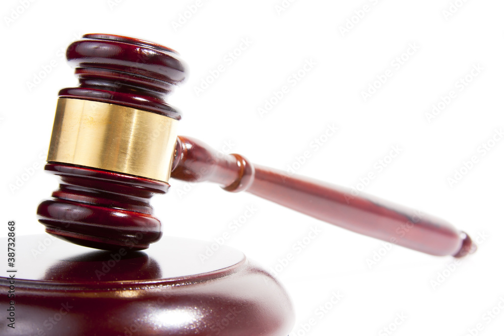 judge gavel isolated on white judge gavel isolated on white
