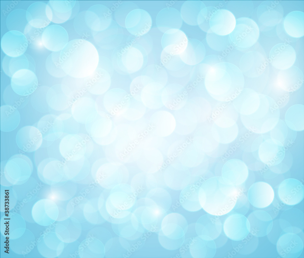 Light blue Vector bokeh background Light blue Vector bokeh background