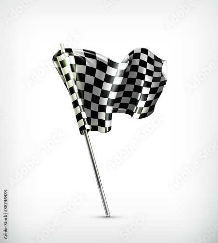 Checkered flag