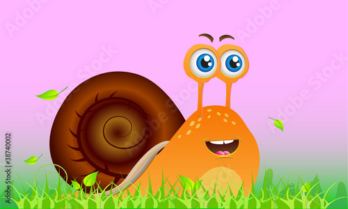 Funny snail