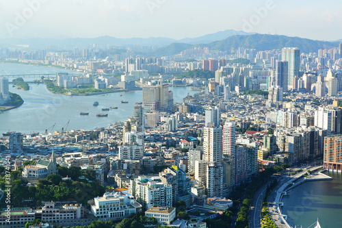 Fototapeta Naklejka Na Ścianę i Meble -  Macau city view