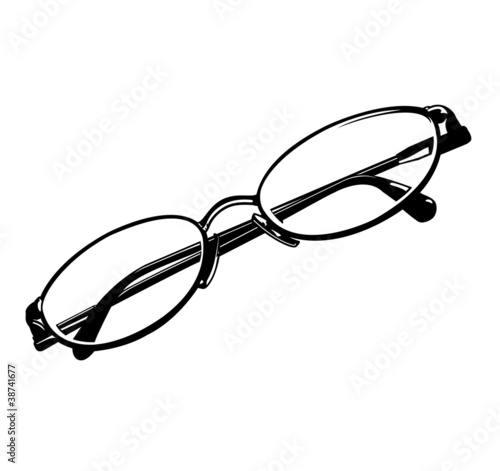 Black and White Eye Glasses