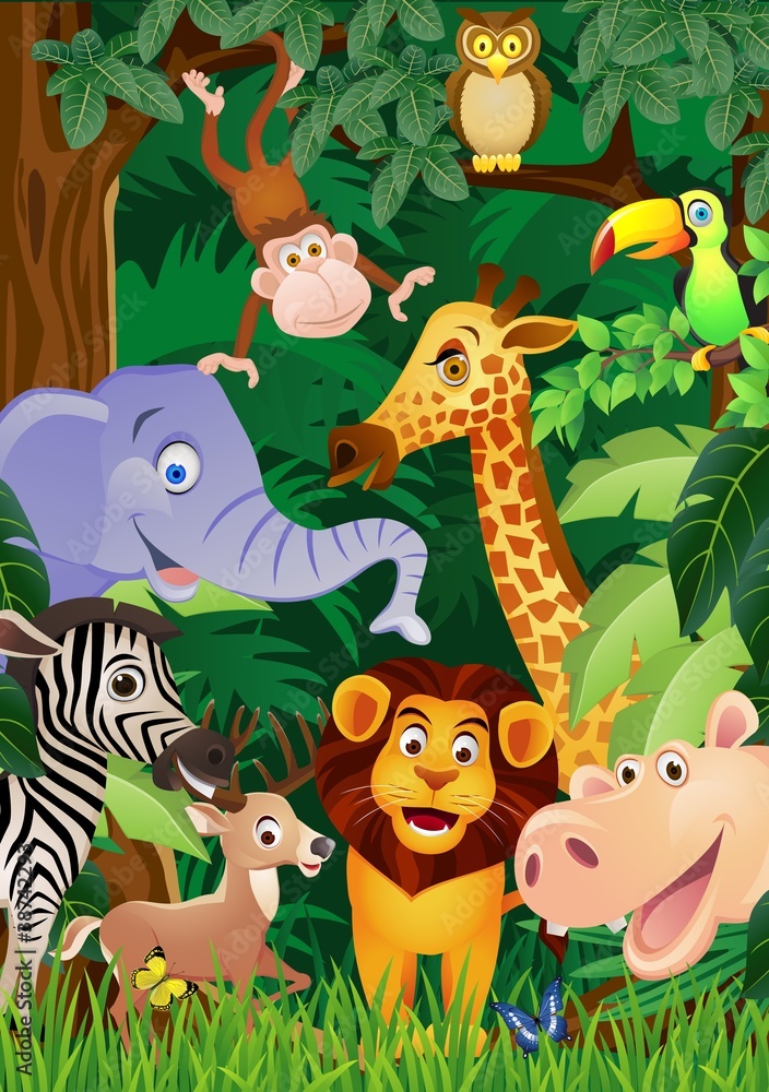 Animal cartoon Animal cartoon