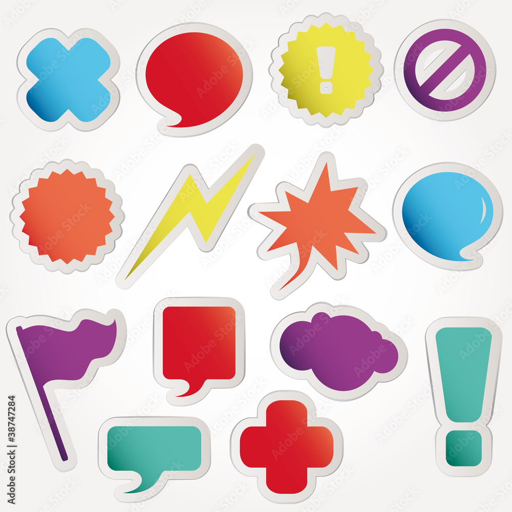 Set vector icons Set vector icons