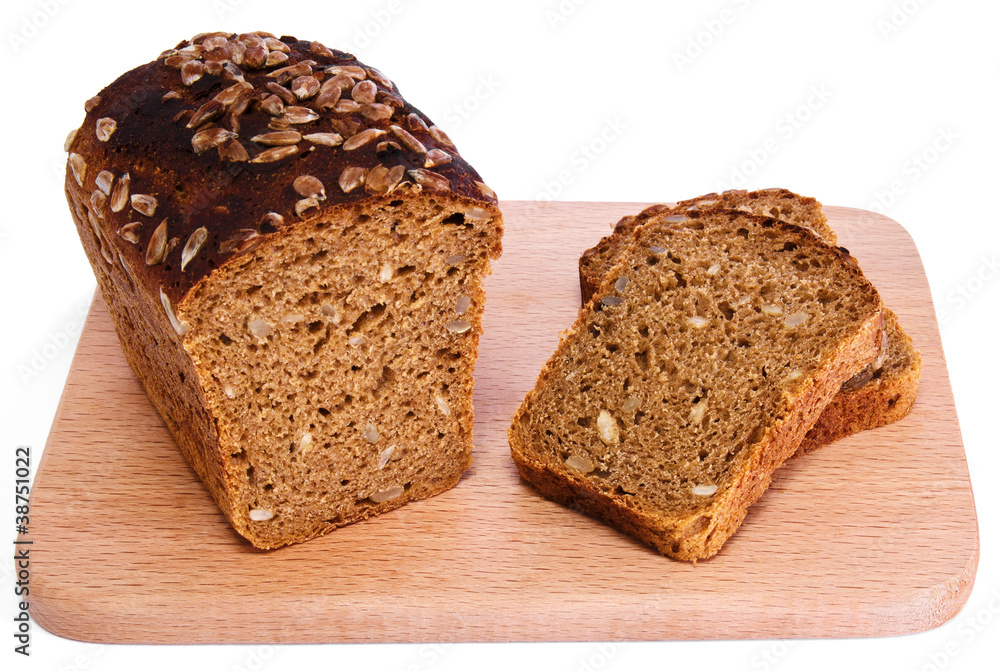 Bread with sunflower seeds Bread with sunflower seeds