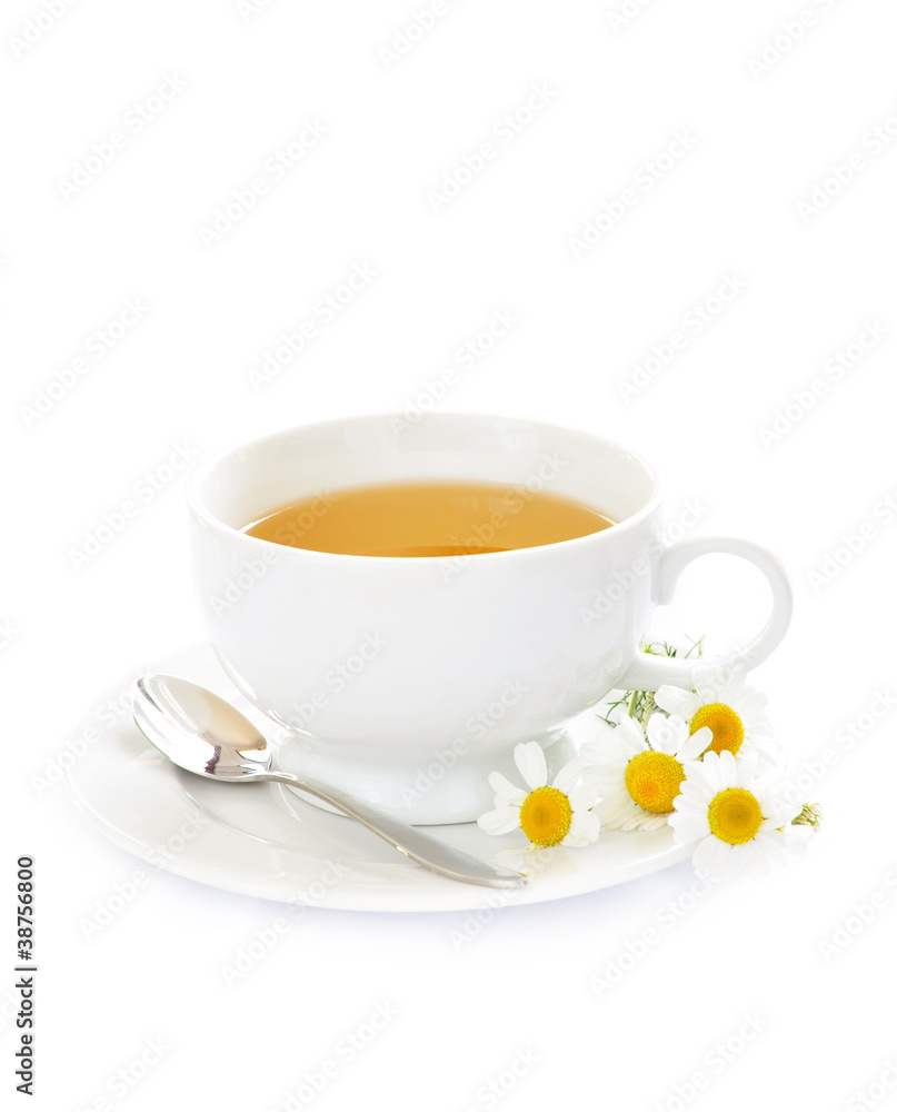 Cup of a chamomile tea Cup of a chamomile tea
