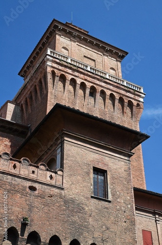 Estense Castle. Ferrara. Emilia-Romagna. Italy.