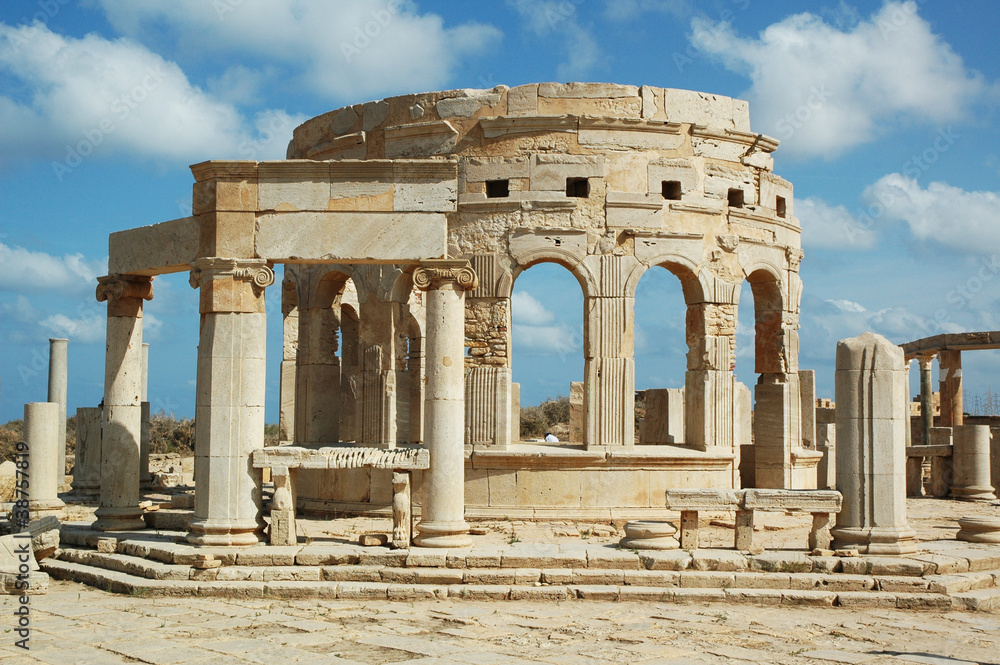 Fototapeta premium Il mercato di Leptis Magna