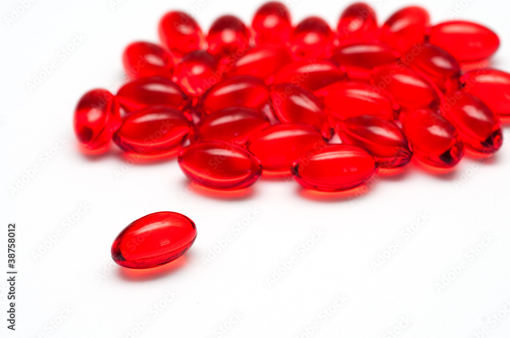Pills of vitamin E Pills of vitamin E