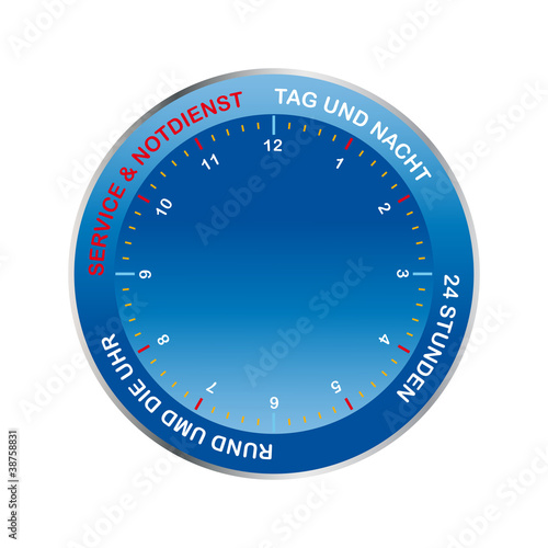 24 h Service Button