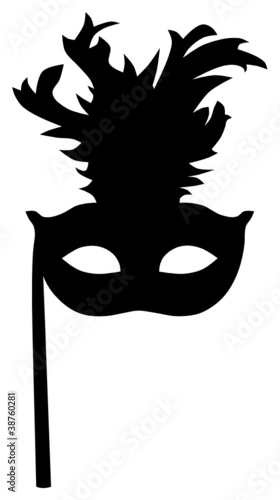 Venetian carnival mask