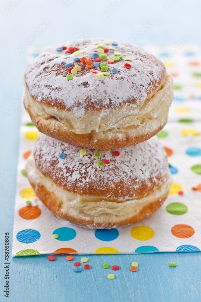 German Krapfen-doughnuts German Krapfen-doughnuts