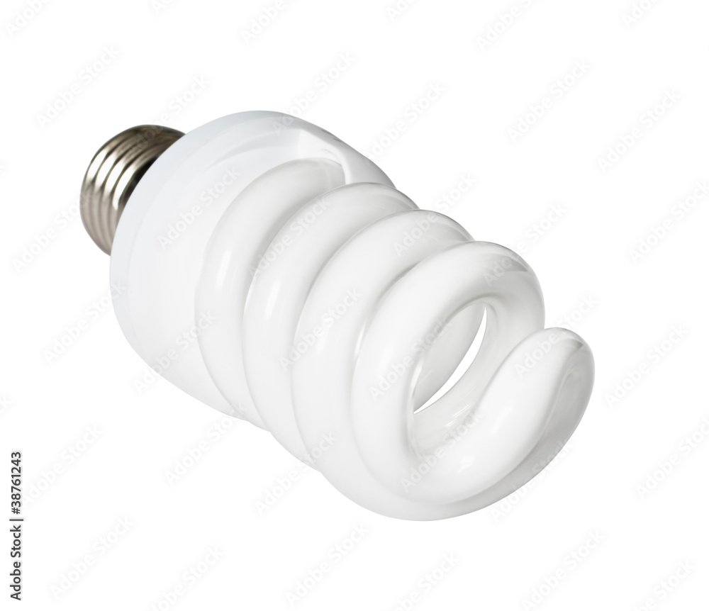 Isolated energy saving lamp Isolated energy saving lamp