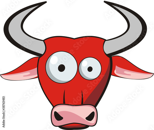 Cartoon Bull