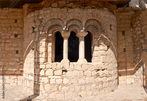 part of St. Nicholas church in Demre, Turkey