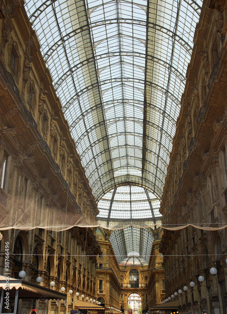 Milan The Vittorio Emanuele gallery