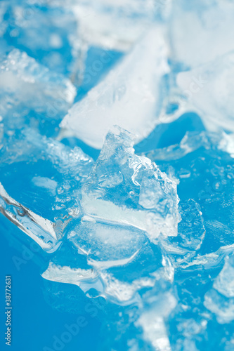 fresh cool ice cube