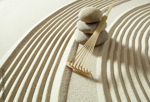 Foto Japanese wisdom meditation