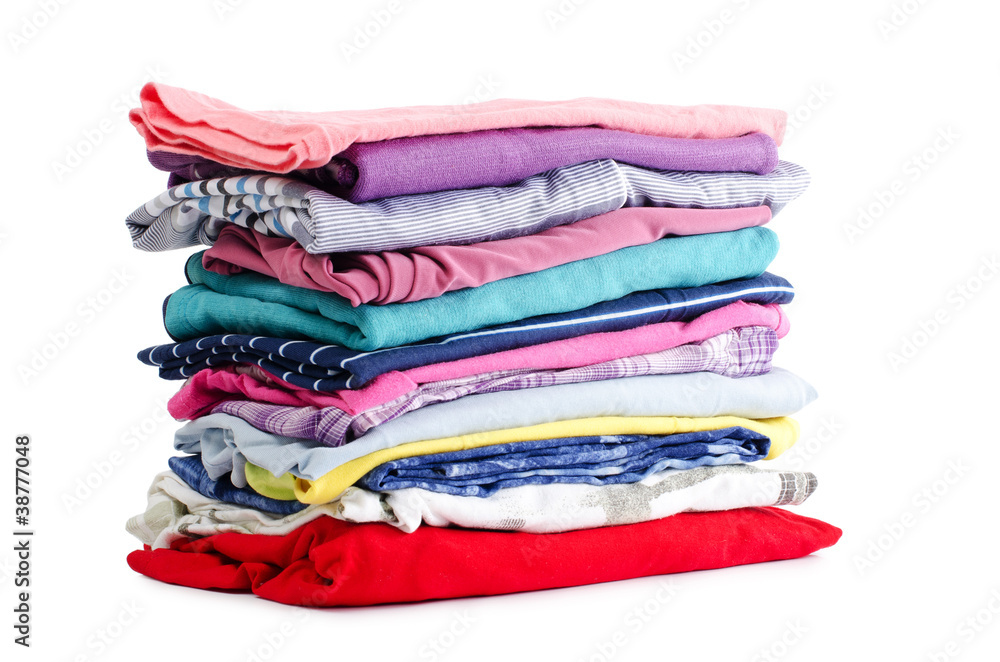 Heap of pure clothes Heap of pure clothes