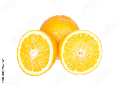 One and half oranges