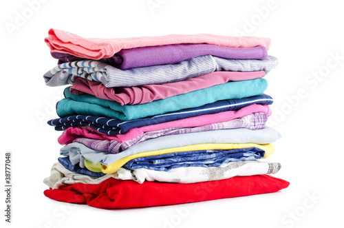 Heap of pure clothes