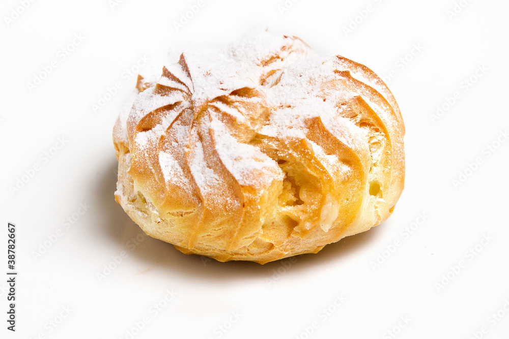 dessert isolated on the white backround dessert isolated on the white backround