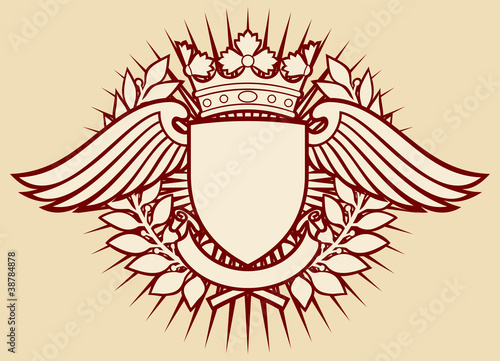 heraldic composition