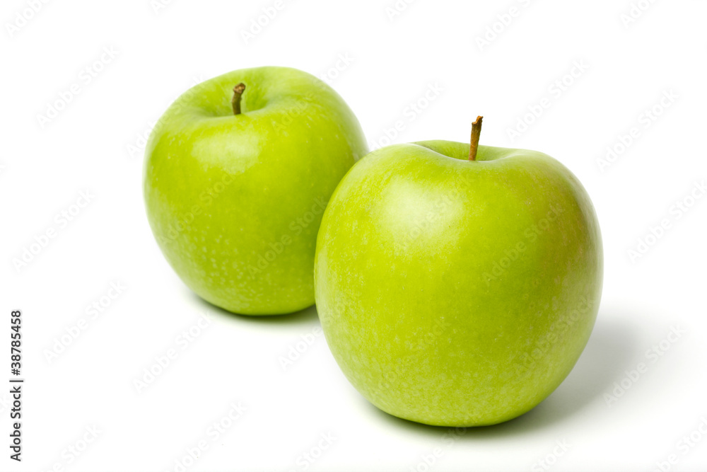 green apples