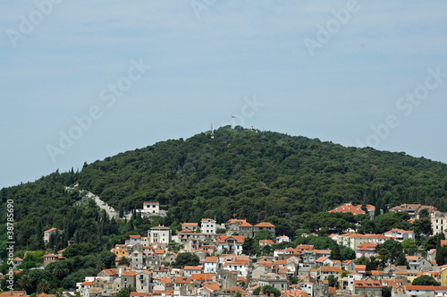 Le mont Marjan à Split en Croatie