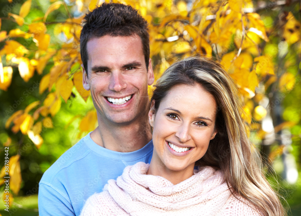 Fototapeta premium Happy couple.