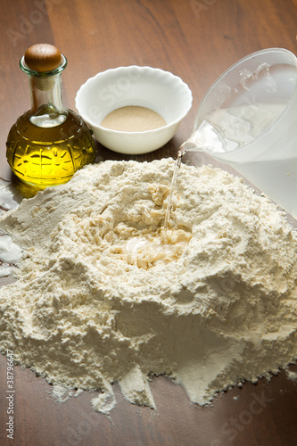 ingredienti pane photo