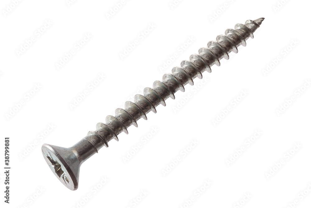Screw on white Screw on white