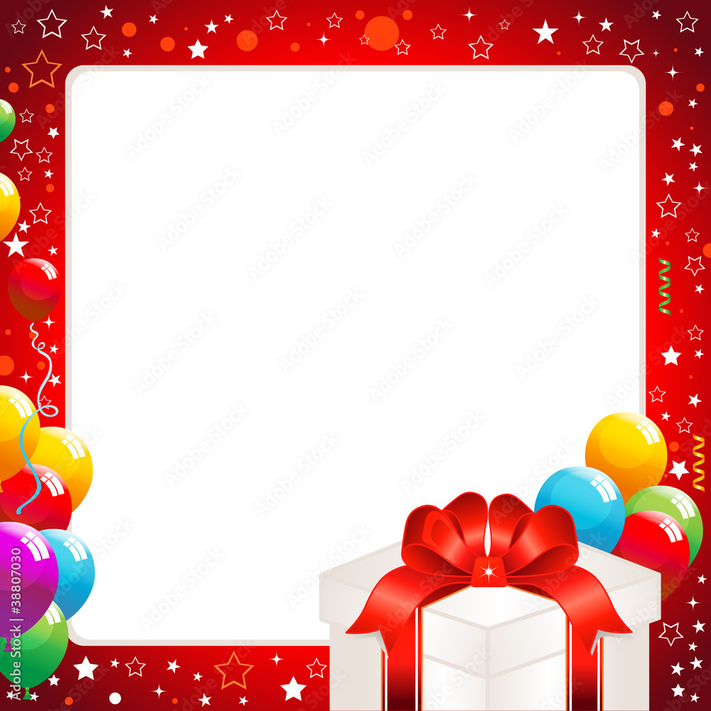 Obraz premium gift Box Background