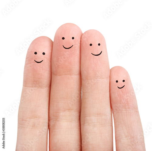 Fotografia, Obraz Close up fingers