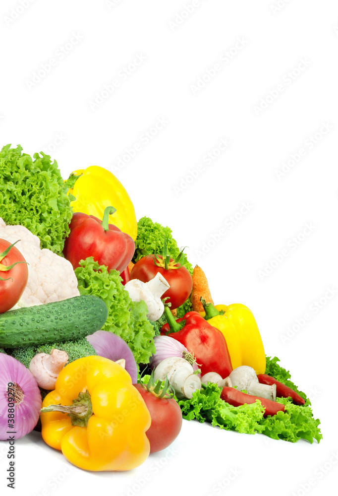 Assorted fresh vegetables Assorted fresh vegetables