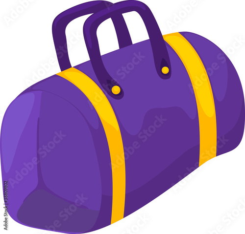 illustration sport bag