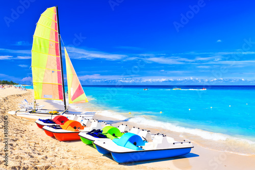 Photography The beach in Cuba on a beautiful summer